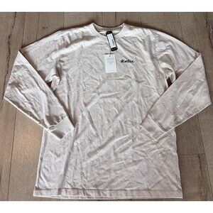 KATIN Radiant LS Tee Off White Long Sleeve Tee Size Large NWT